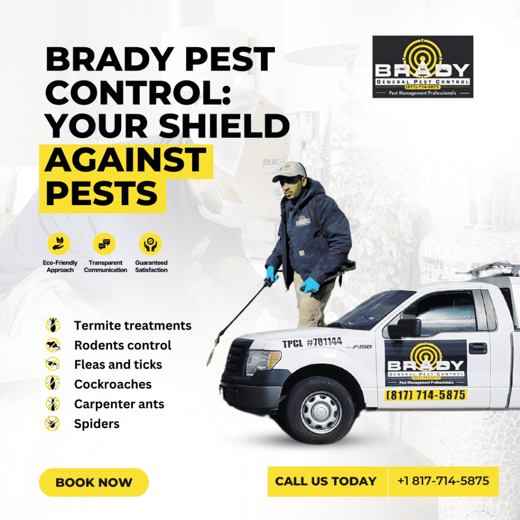 Best Pest Control Company in Grand Prairie - Brady Pest Control