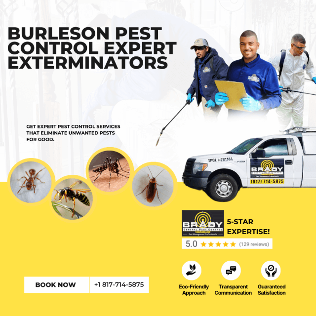 Pest Control Contractor in Burleson TX