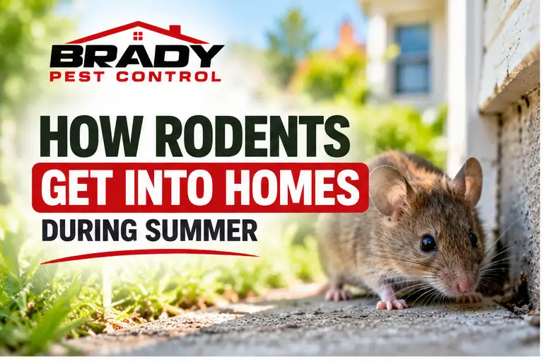 How Rodents Get Into Homes During Summer