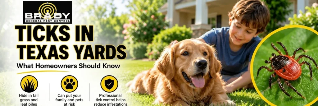 Ticks in Your Texas Yards Control Expert