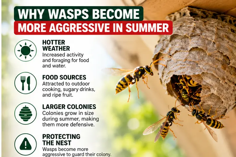 Why Wasps Are More Aggressive in Texas Summers