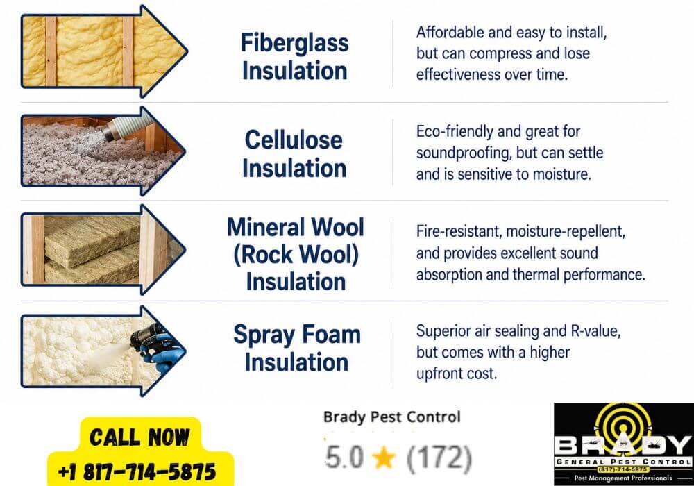 Attic Insulation Types? Their Pros And Cons for Texas Homeowners